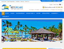 Tablet Screenshot of key2miami.com
